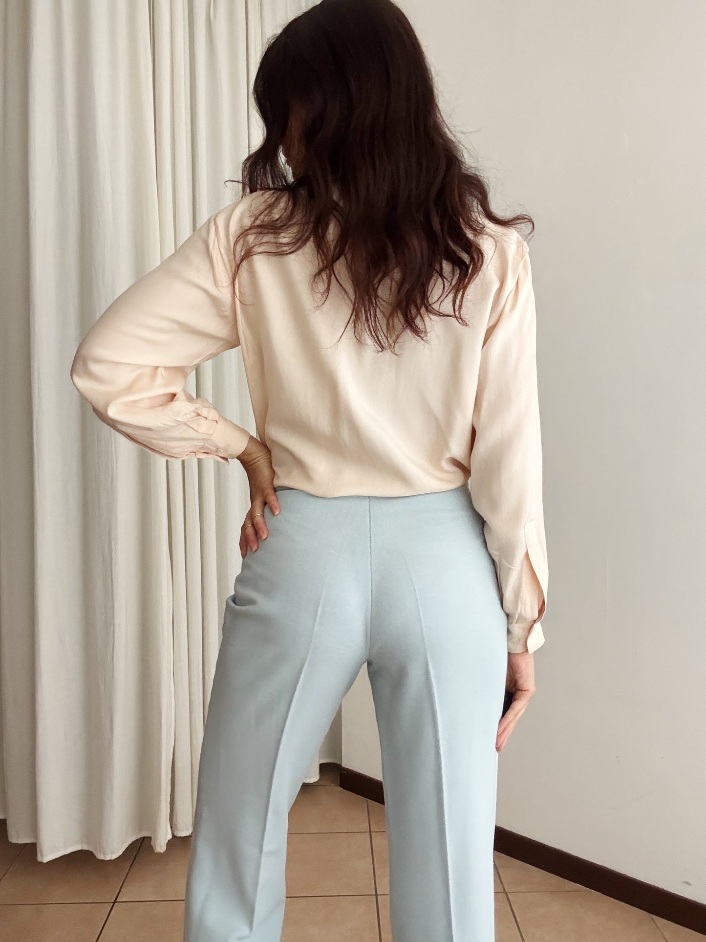 Pantaloni azzurro 42