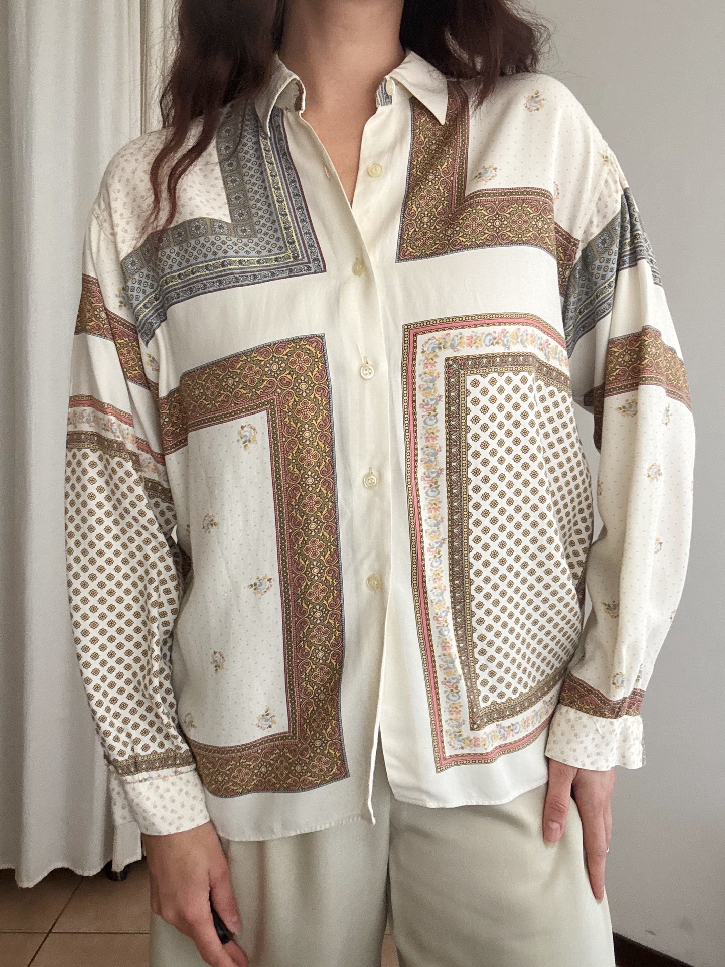 Camicia in viscosa M