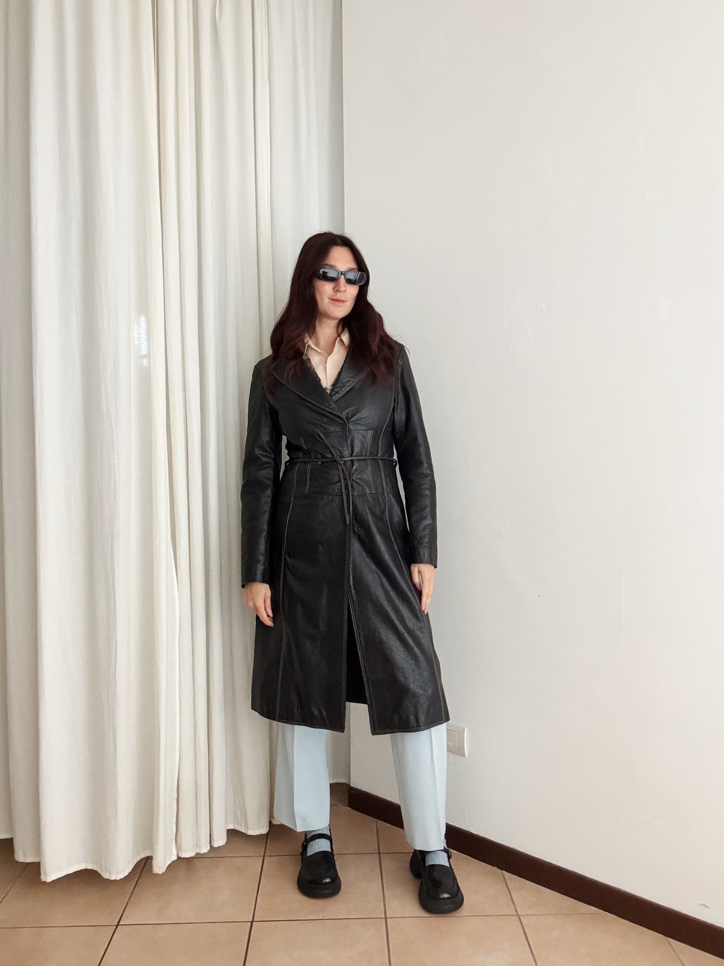 Giacca in pelle Alysi 46