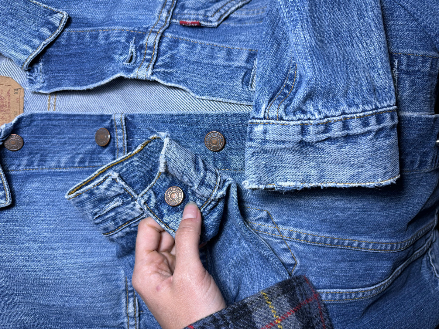 Giacca di jeans Levis XL