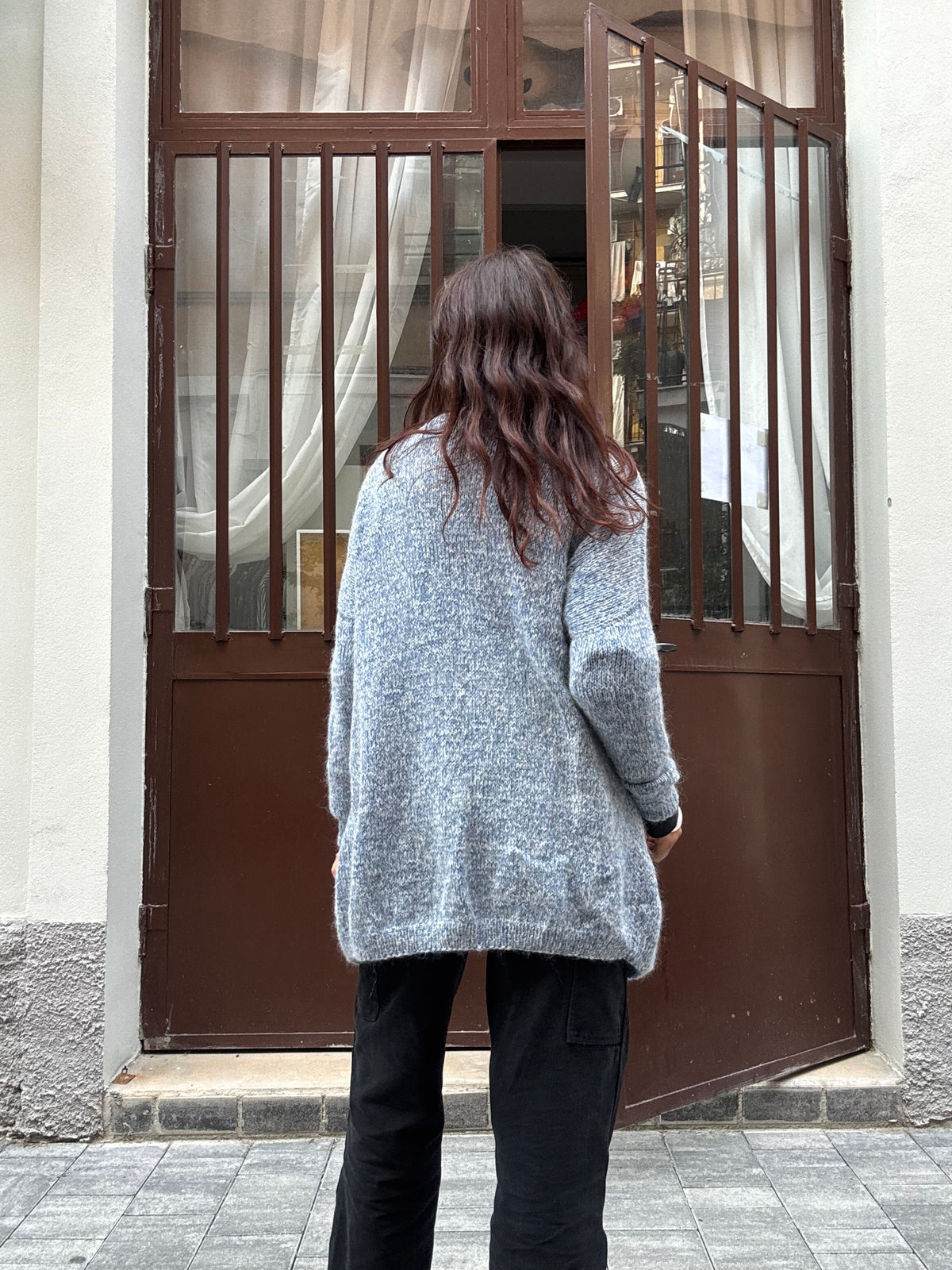 Cardigan azzurro