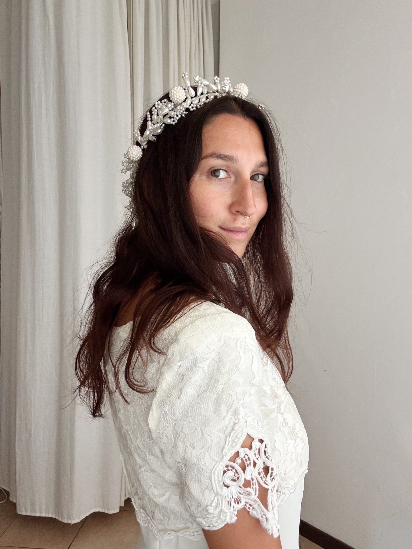 Coroncina di perle