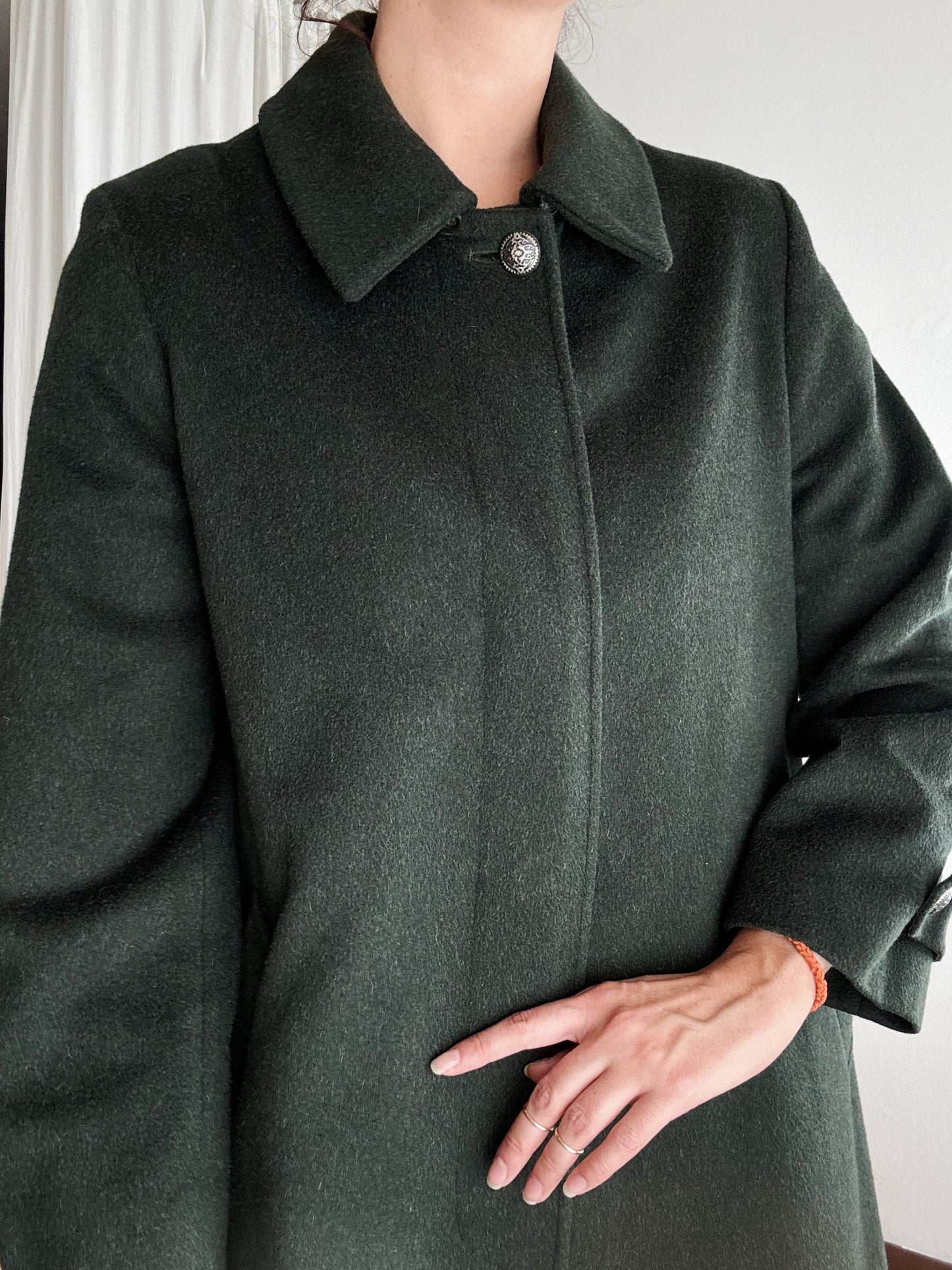 Cappotto loden verde 40