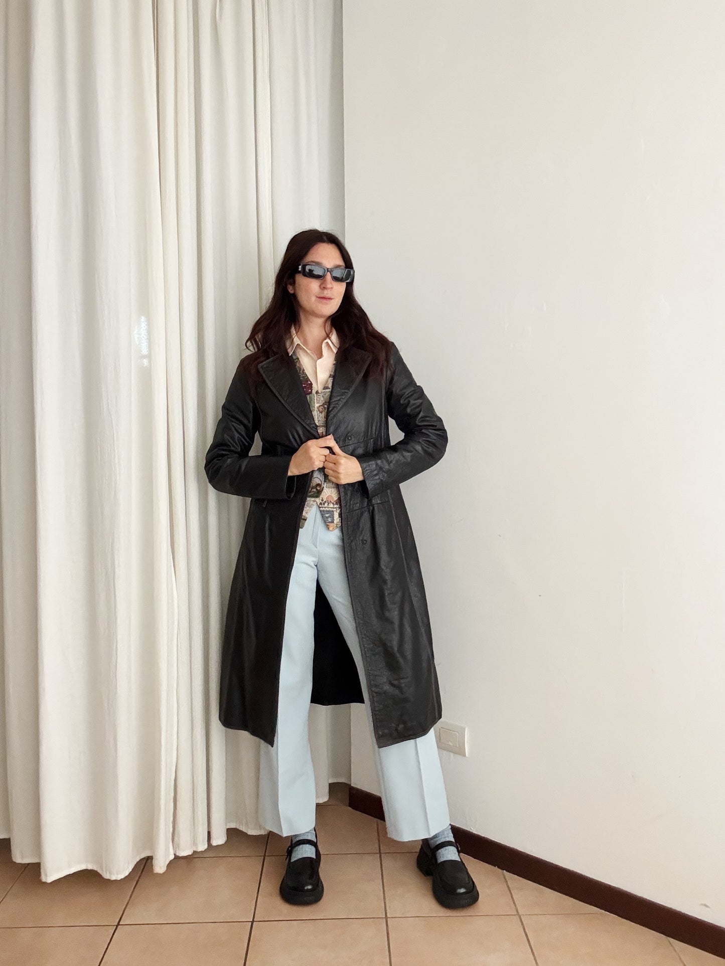 Giacca in pelle Alysi 46