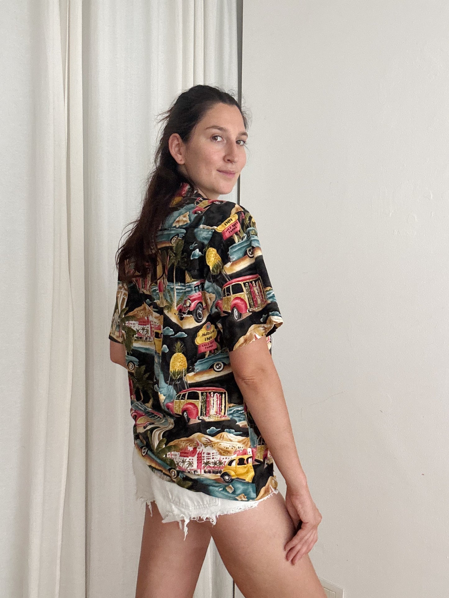 Camicia hawaiiana M