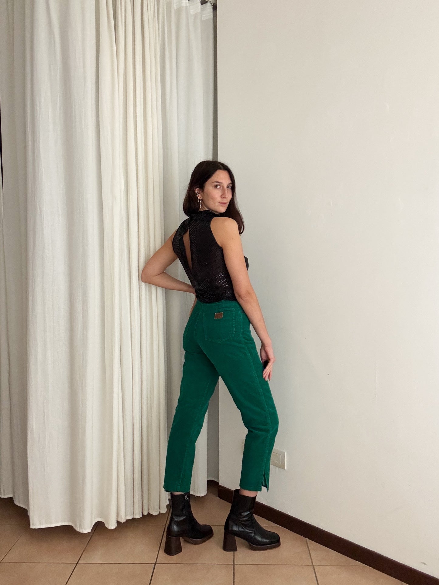 Pantaloni in velluto XS