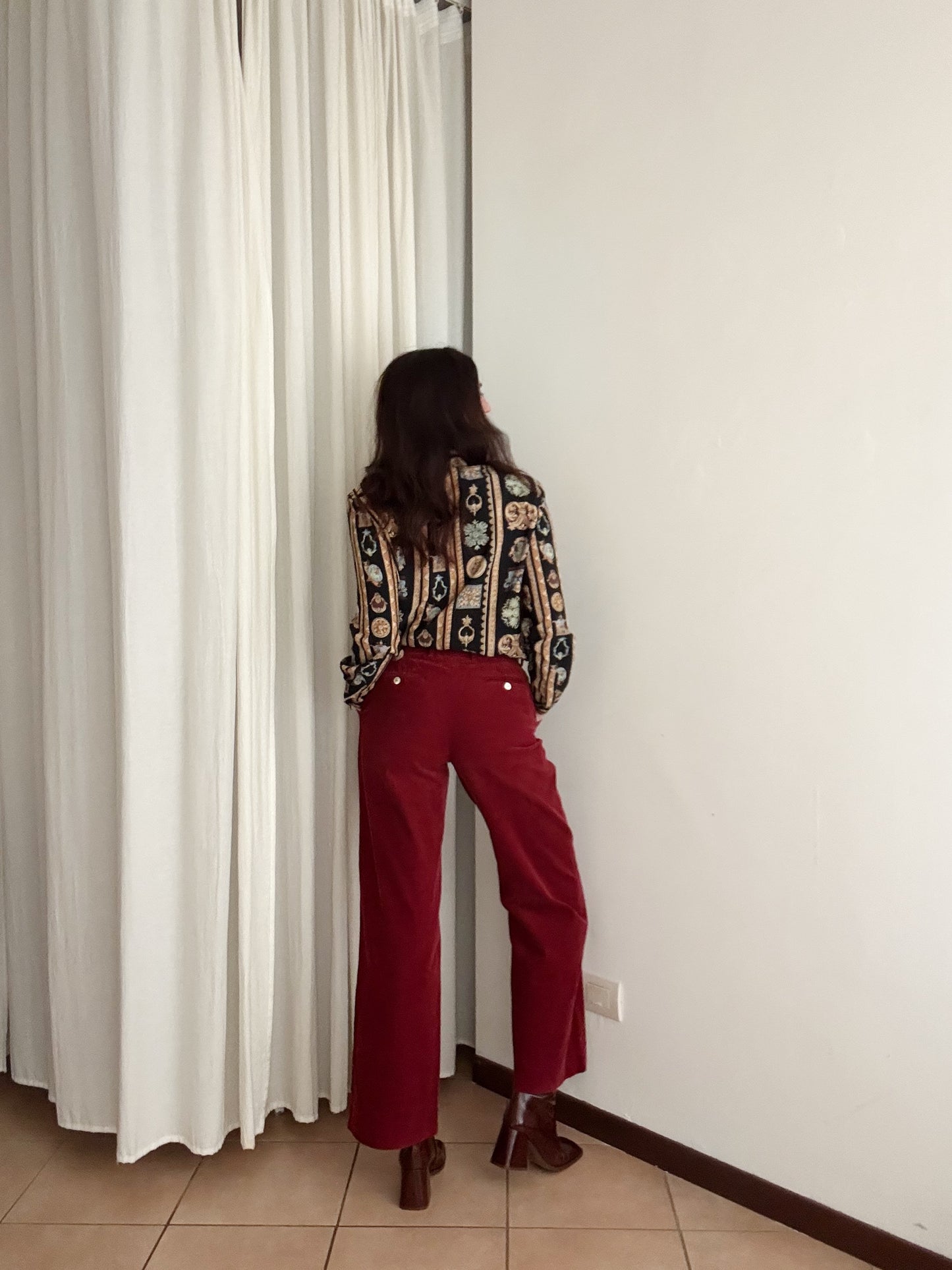 Pantaloni in velluto 42