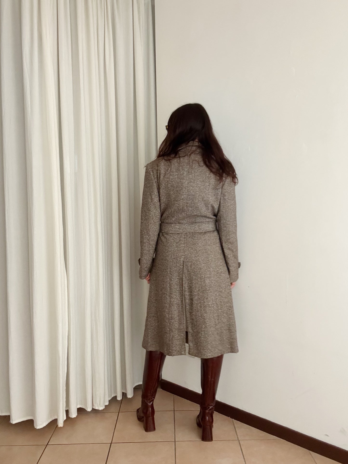 Cappotto da uomo marrone M