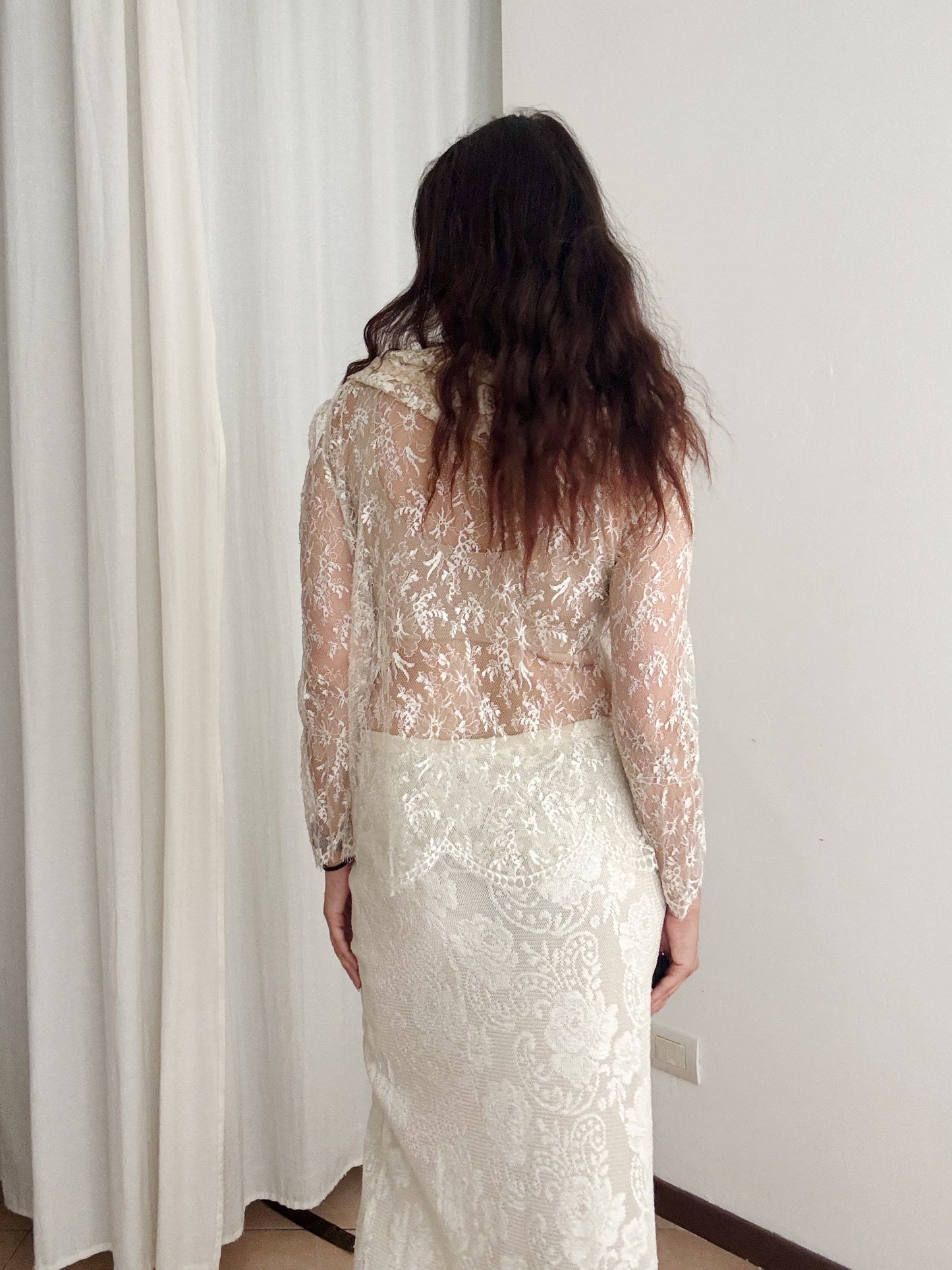 Blusa in pizzo M