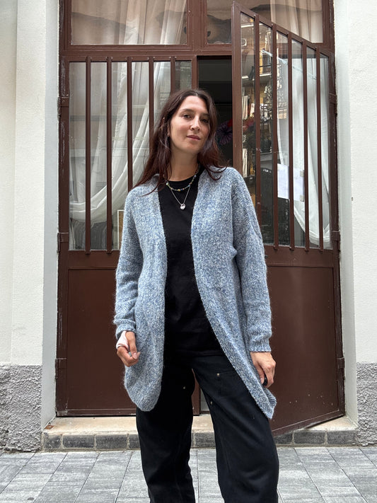 Cardigan azzurro