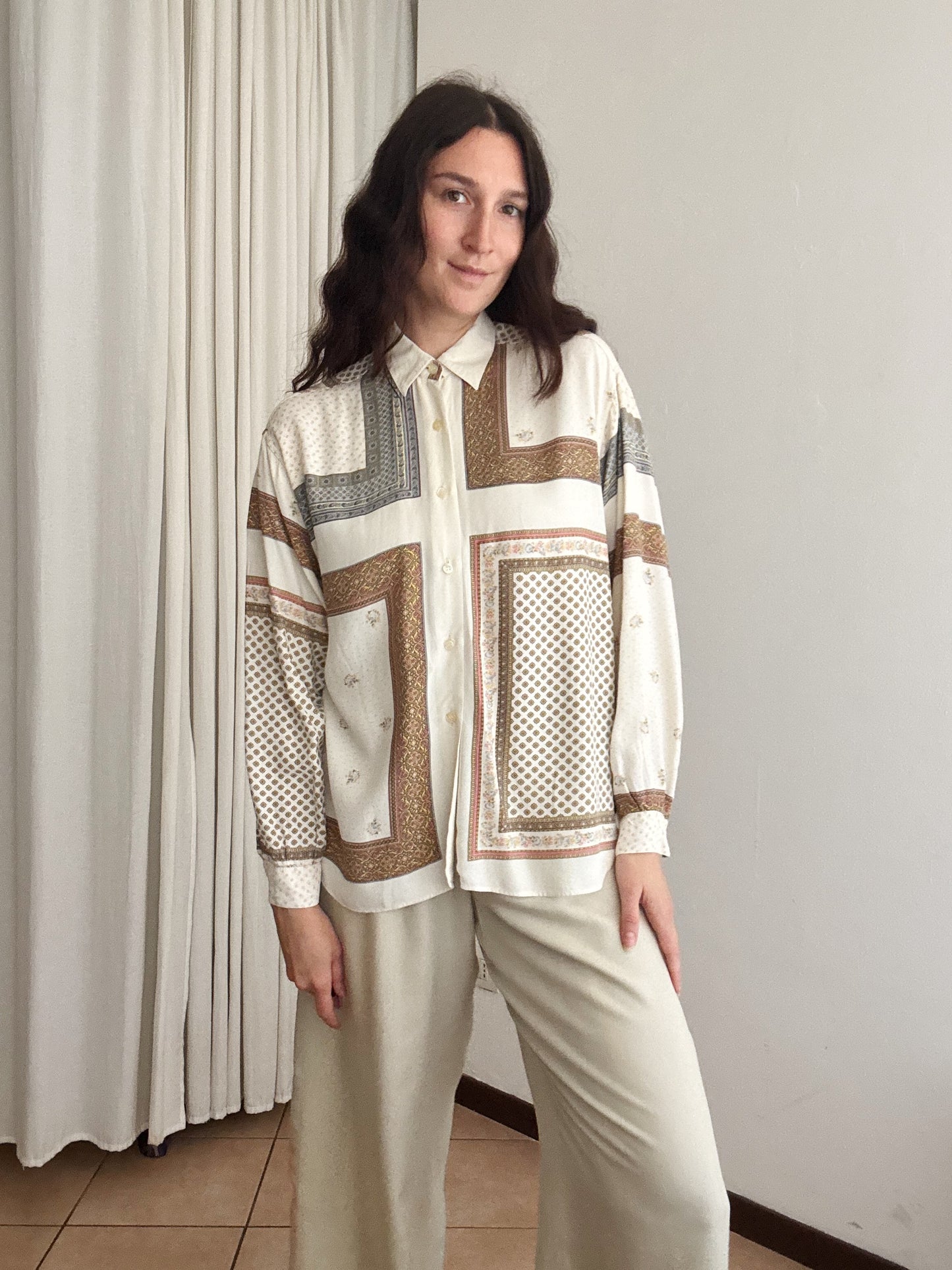 Camicia in viscosa M