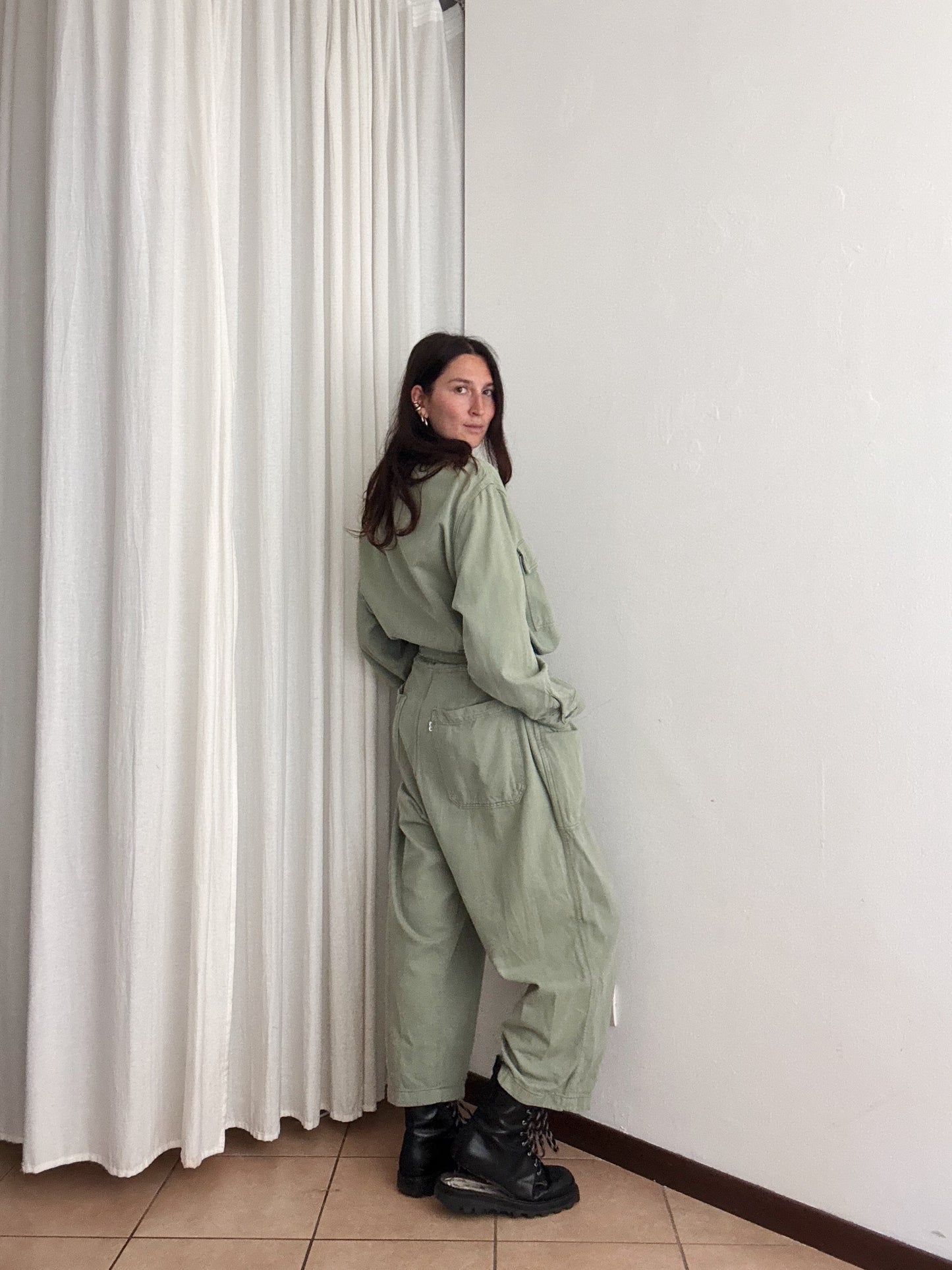 Tuta verde Levis XL