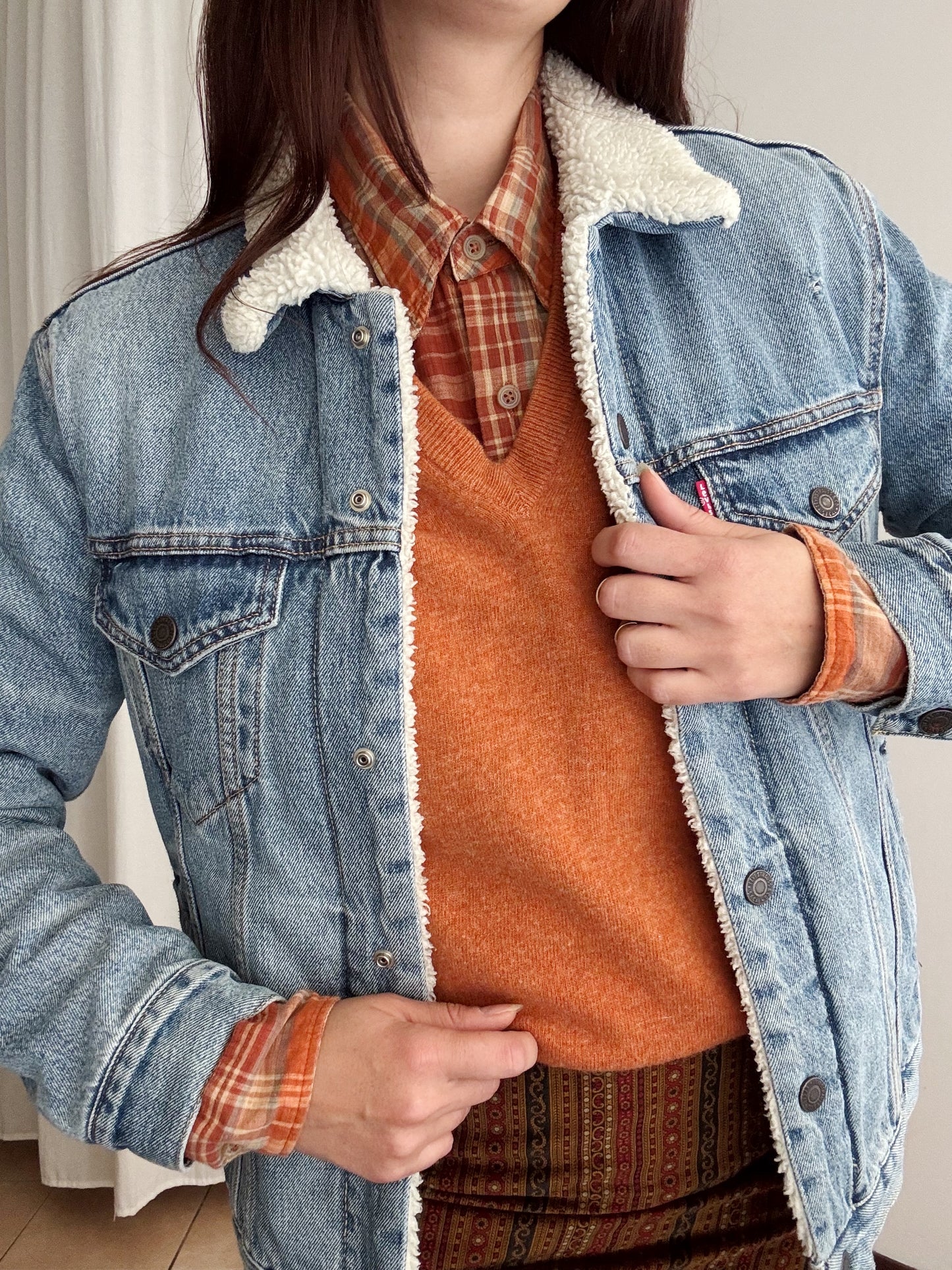 Sherpa di jeans Levis S