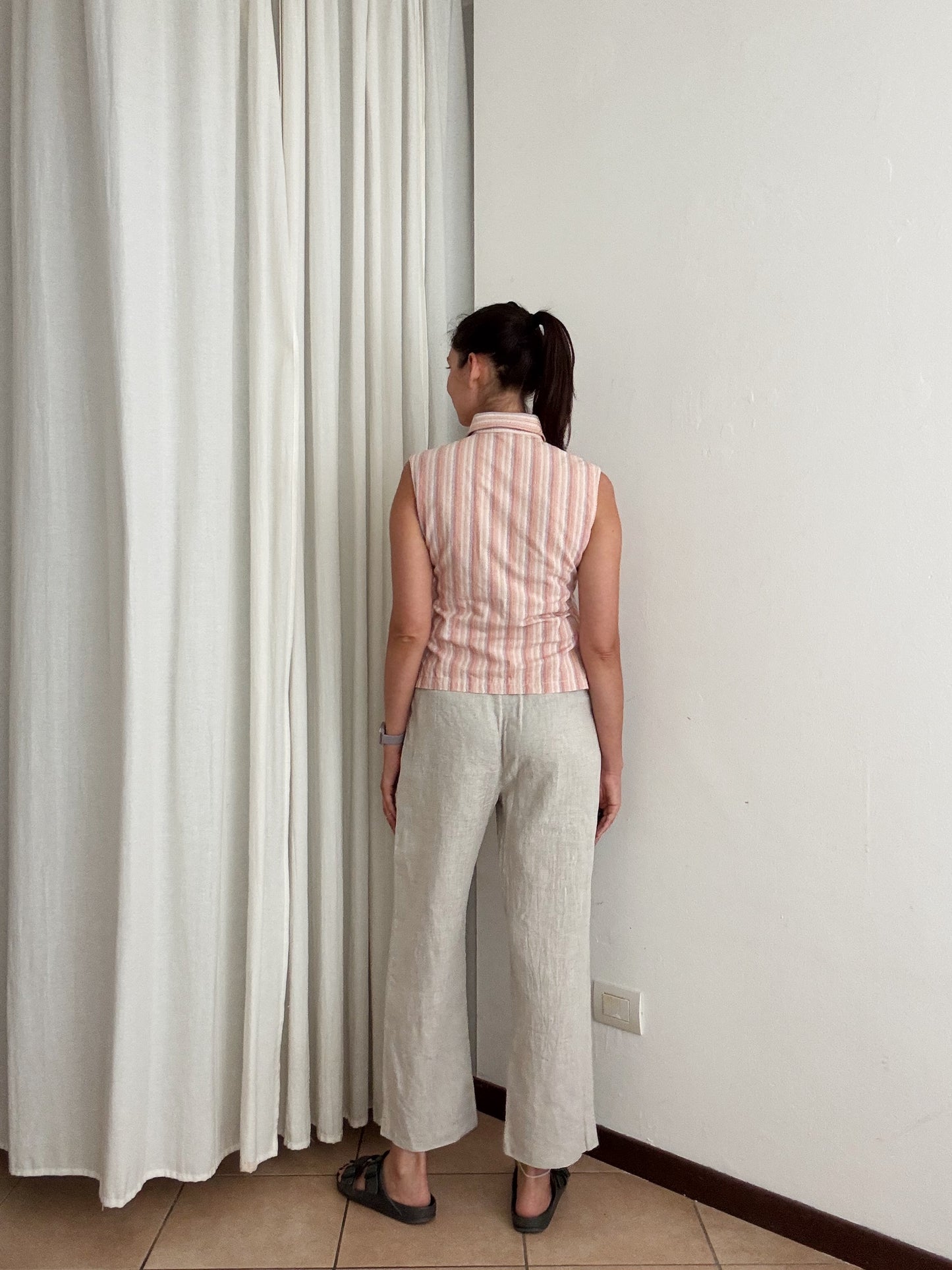 Pantaloni lino M/L