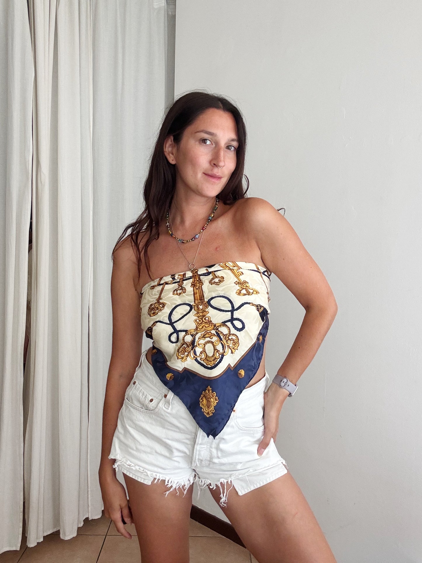 Foulard seta 87x87