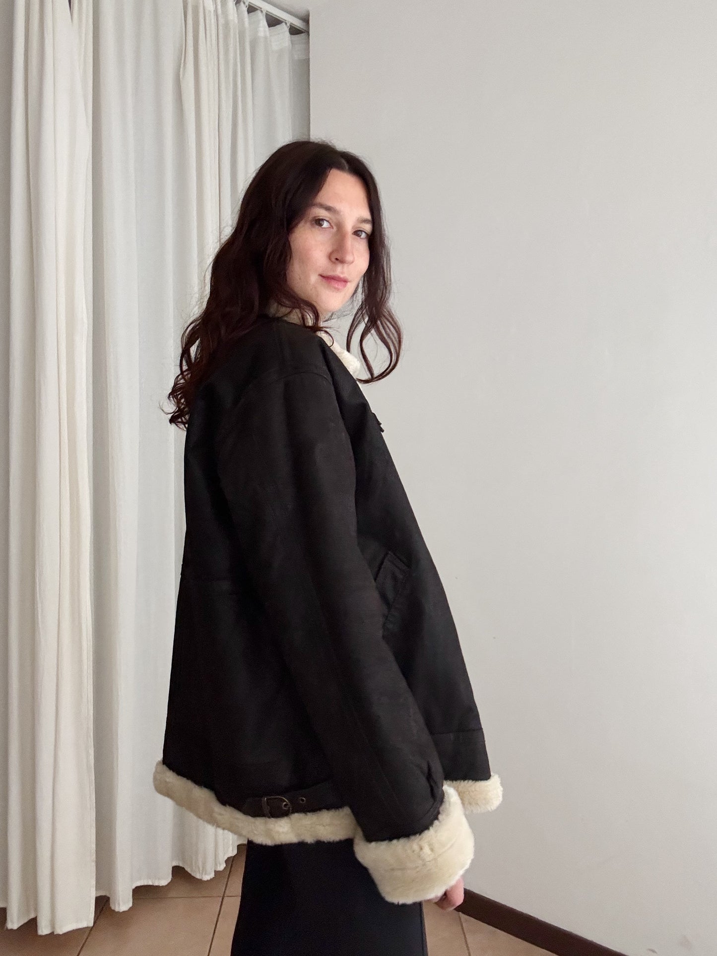 Montone maschile marrone L