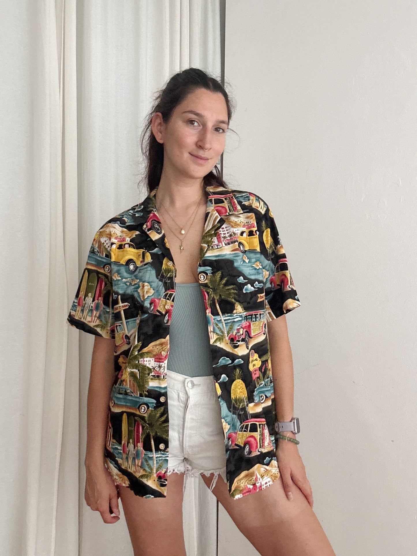 Camicia hawaiiana M