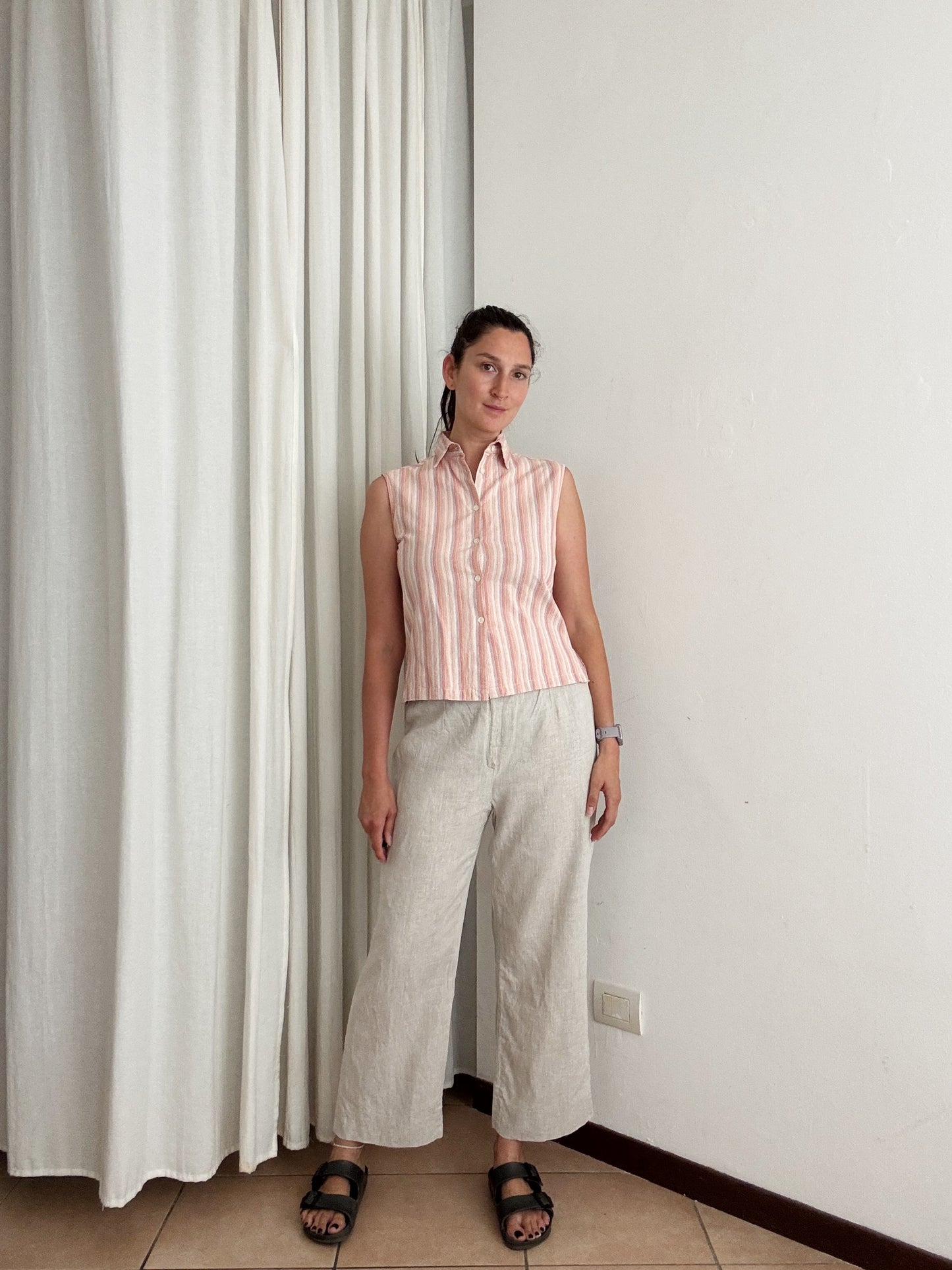Pantaloni lino M/L