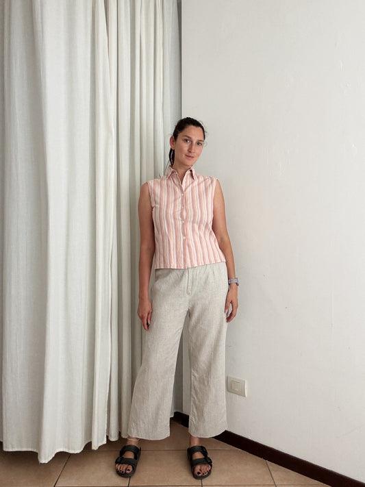 Pantaloni lino M/L