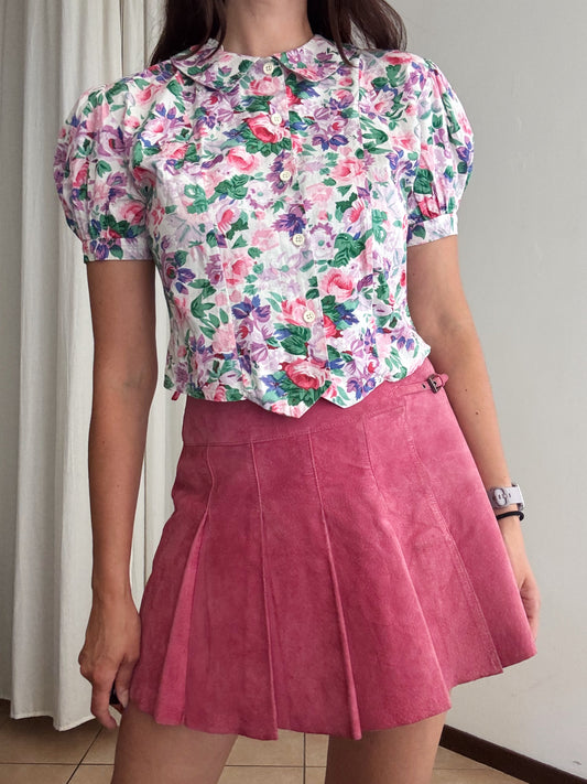 Camicia floreale taglia S