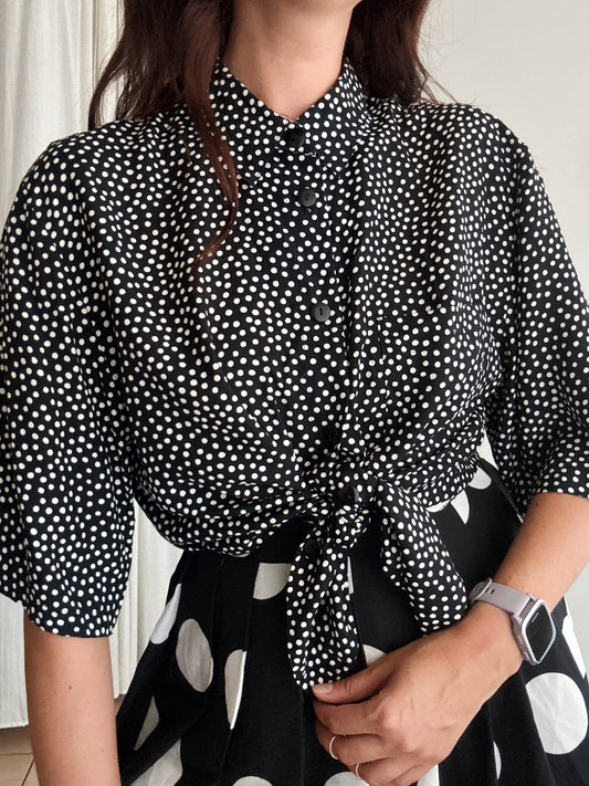 Camicia nera pois 46