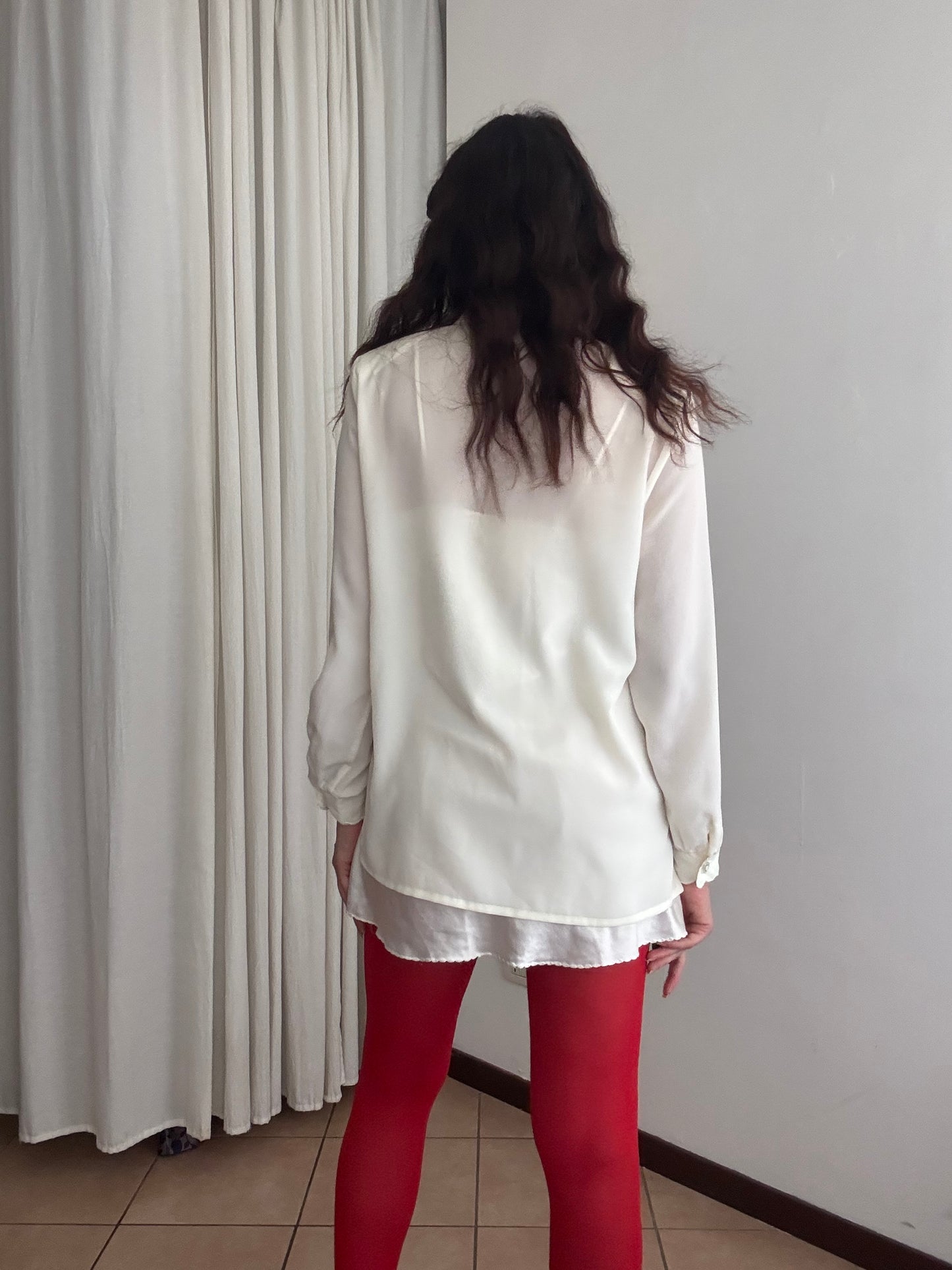 Camicia bianca farfalle 42/44