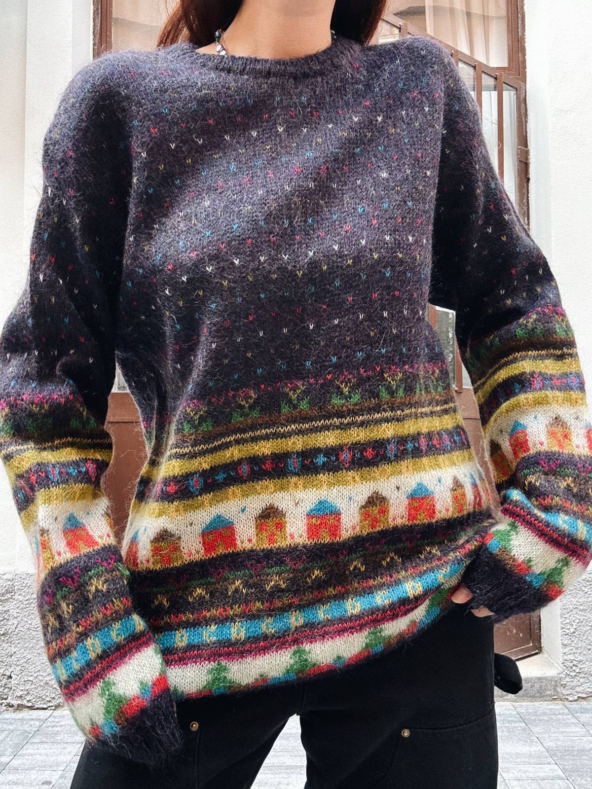 Maglione casette L