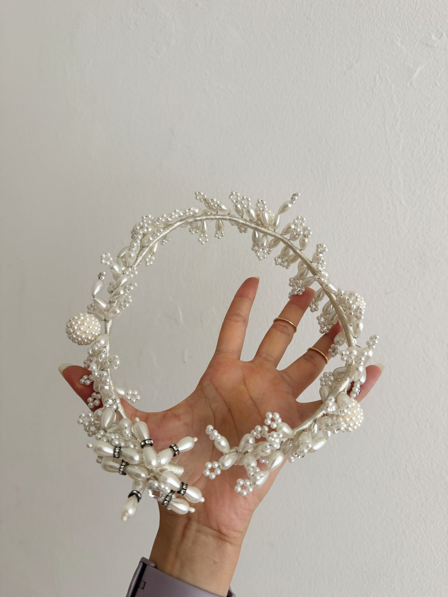 Coroncina di perle
