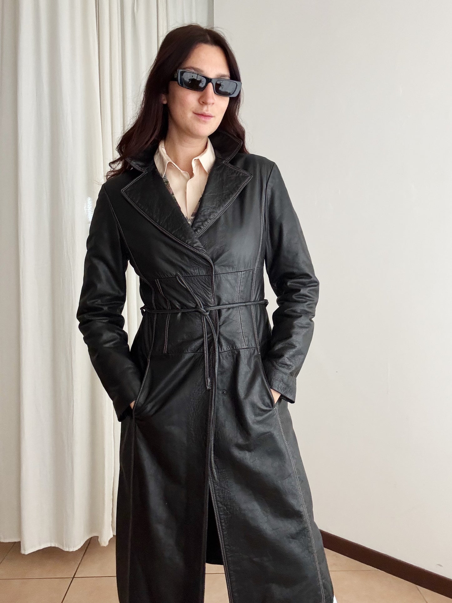 Giacca in pelle Alysi 46