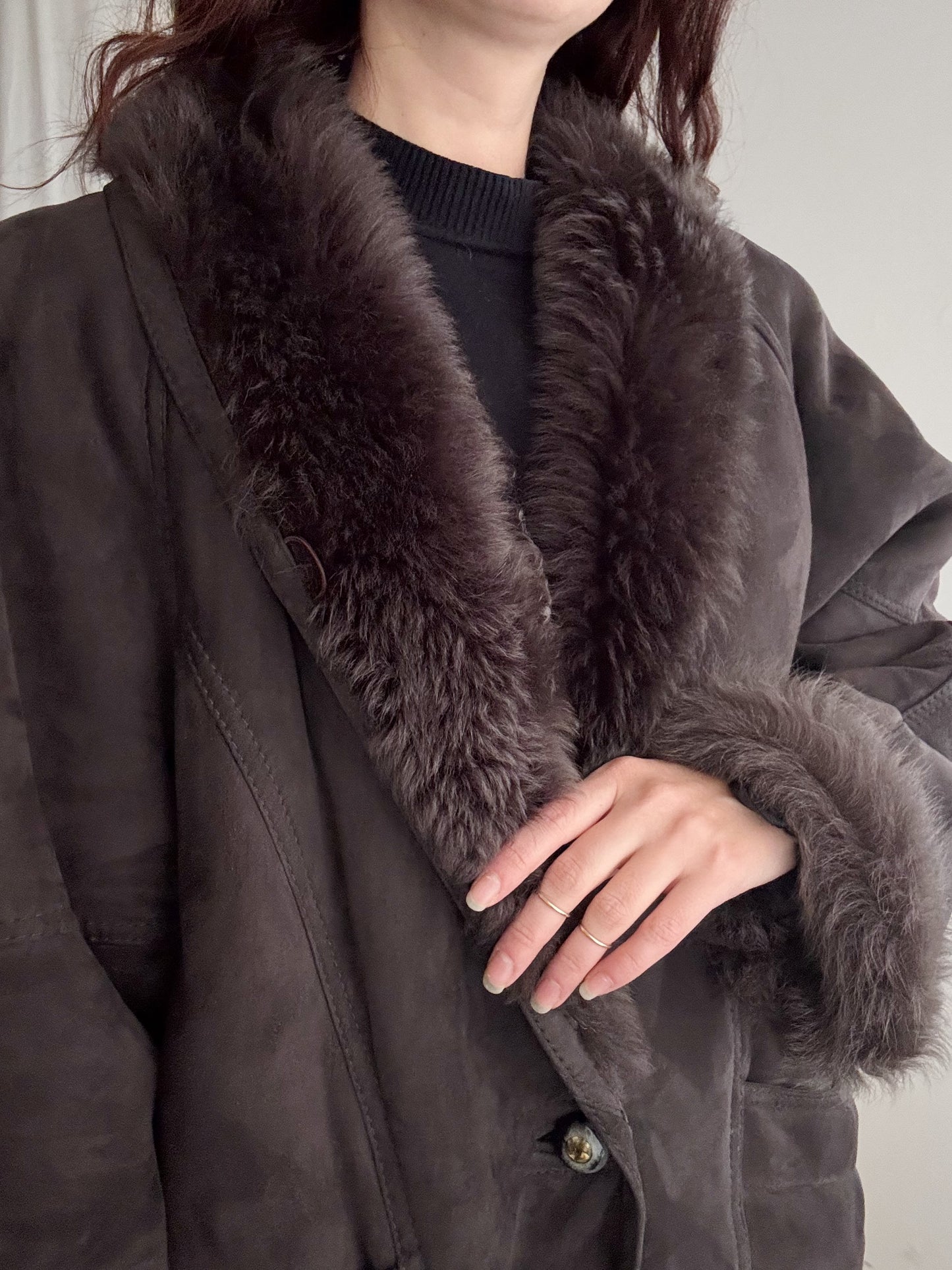 Montone grigio marrone 48