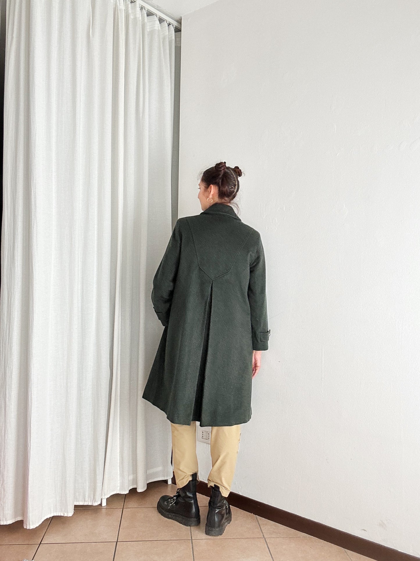 Cappotto loden verde 40