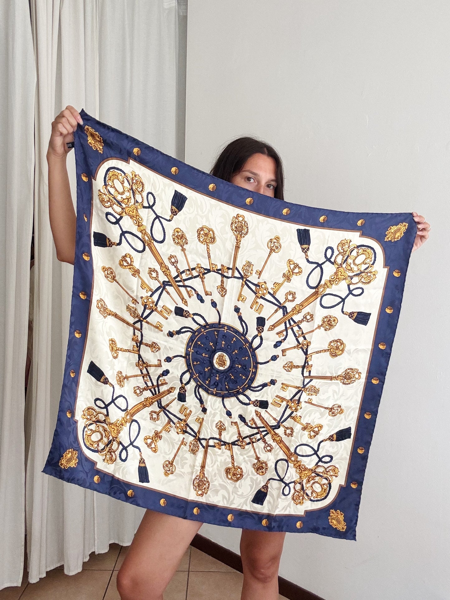 Foulard seta 87x87
