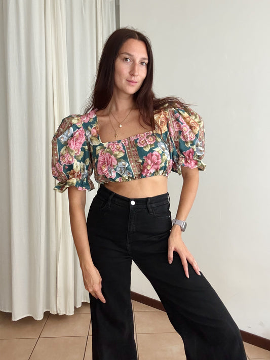 Top floreale M