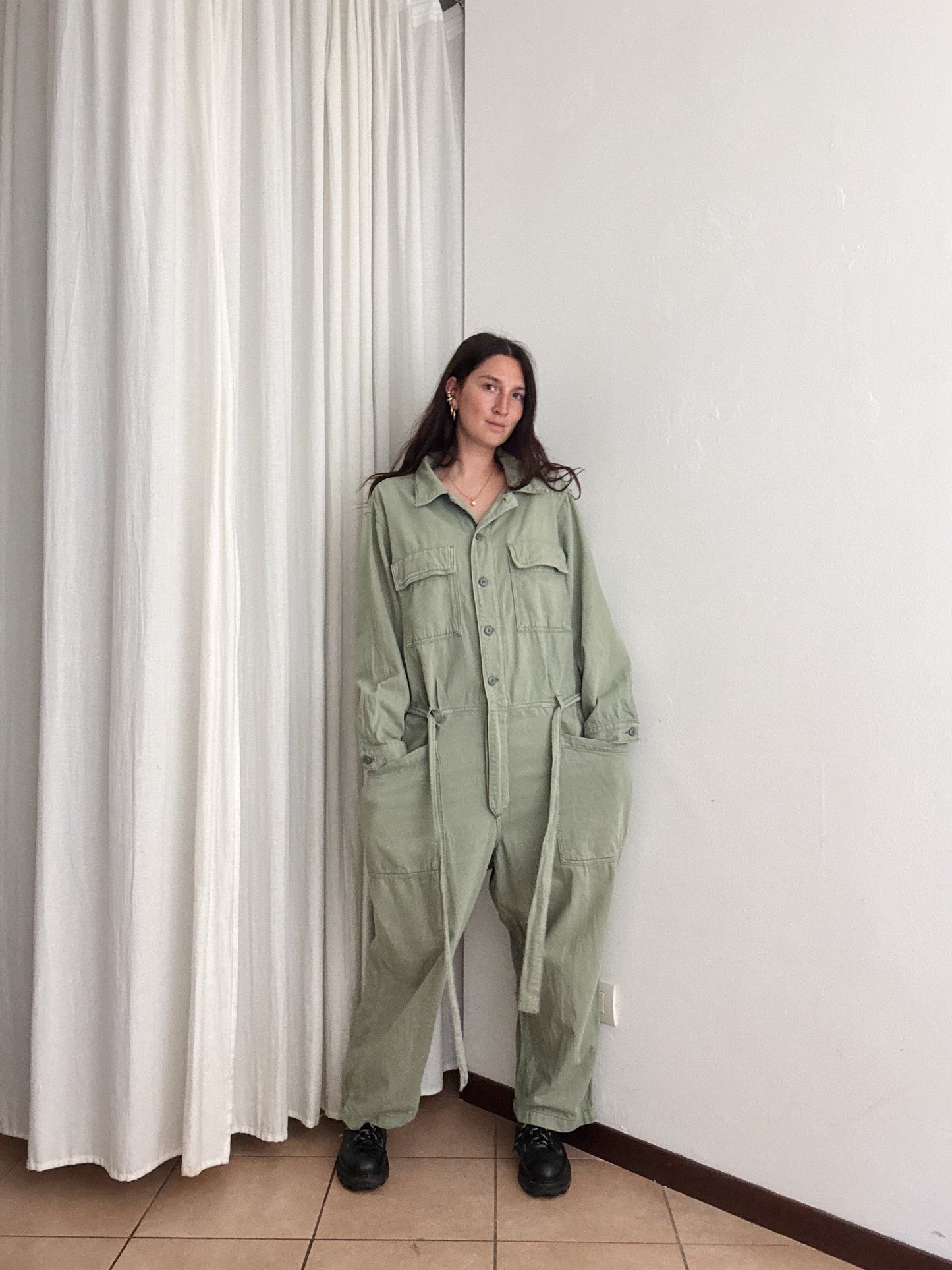 Tuta verde Levis XL