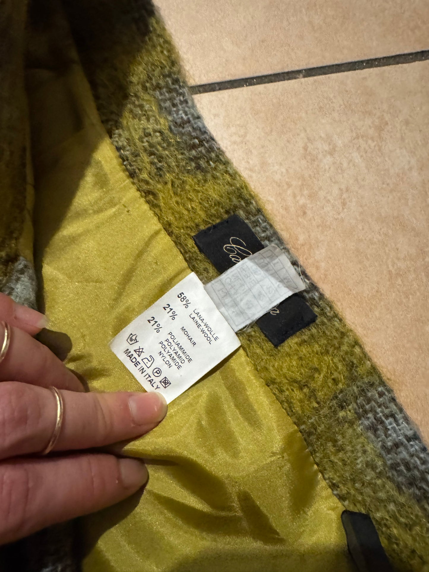 Gonna lunga lana mohair 44