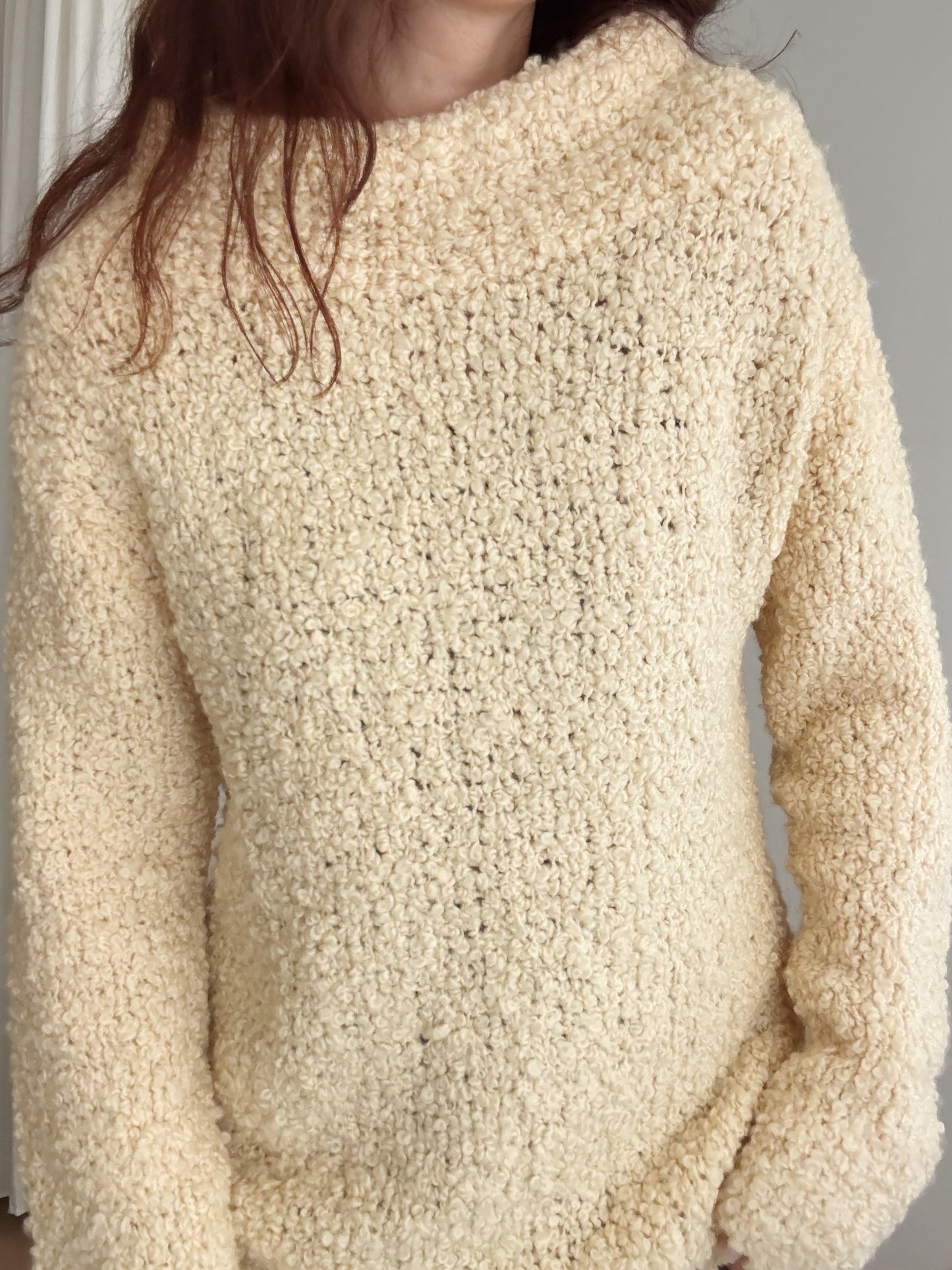Maglione crema L