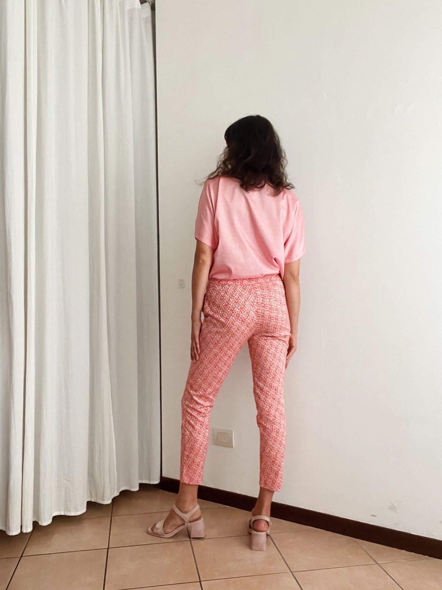 Pantaloni rosa Marella 42