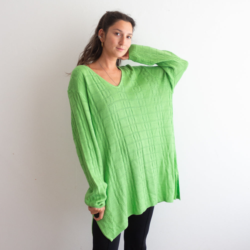 Maxi maglione verde XL