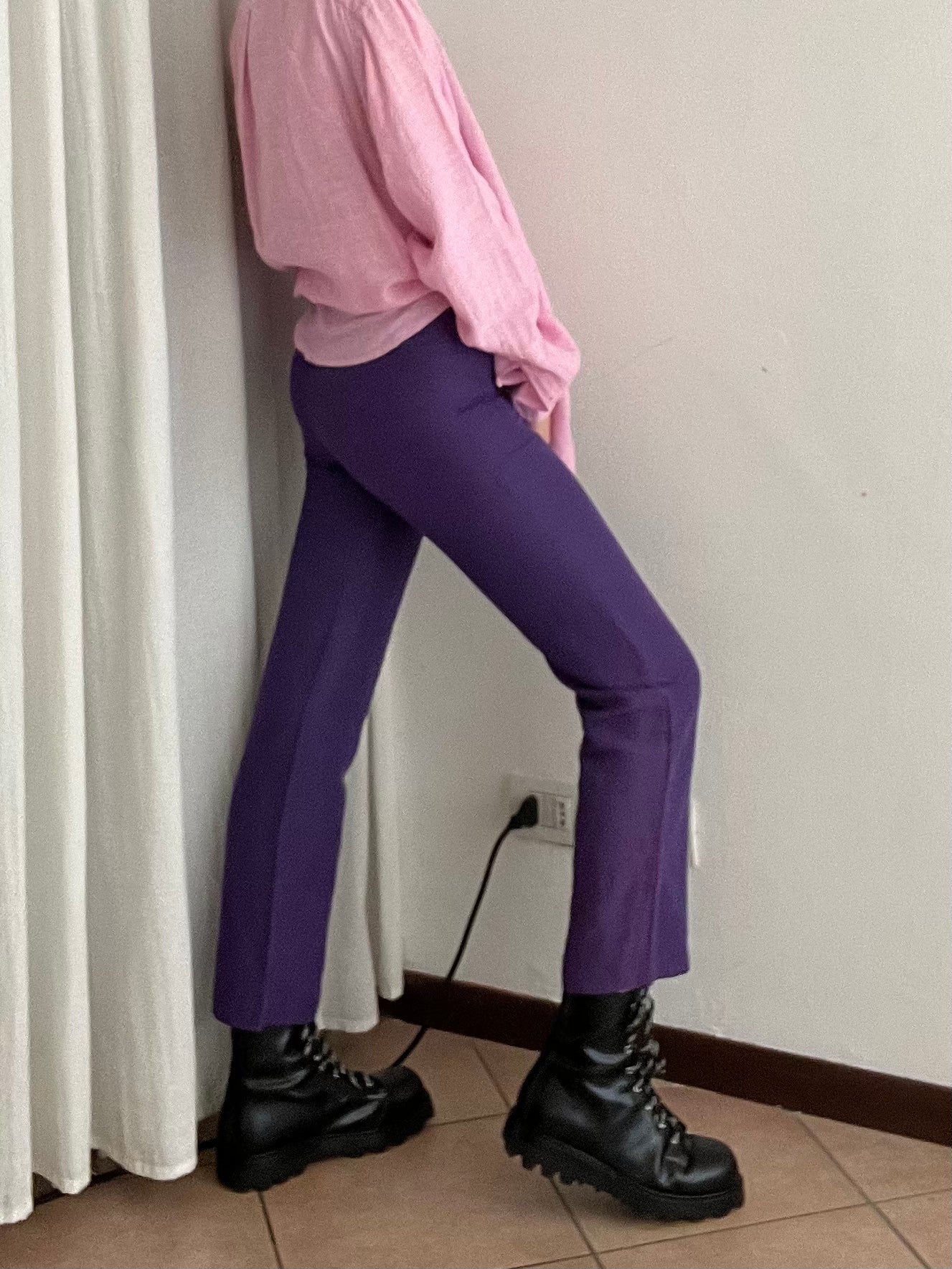 Pantaloni viola XS